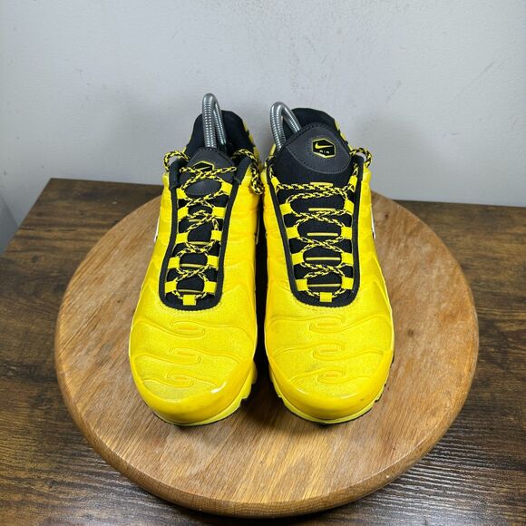 Nike Air Max Plus Frequency Pack Yellow Men's Size 8 Shoe AV7940-700 - Picture 2 of 9